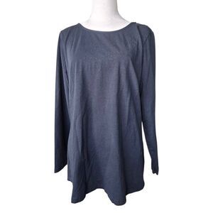 CCX Women's Size Medium Black Long Sleeve Blouse